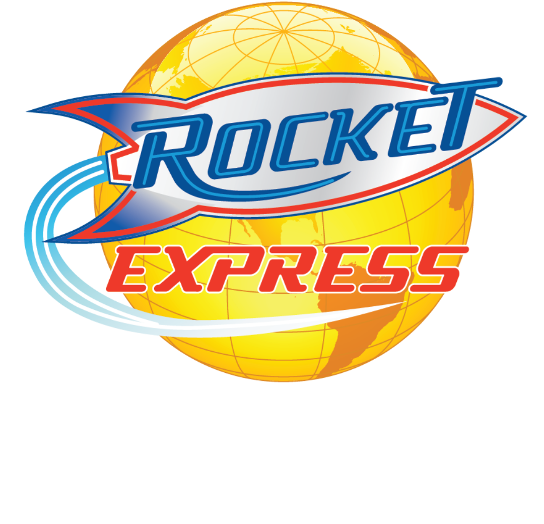 Rocket Express Car Wash logo